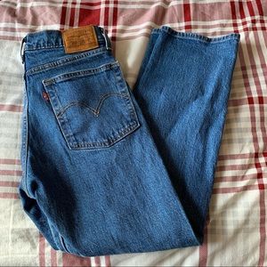 NWOT Levi's Wedgie Fit Straight Leg Jeans